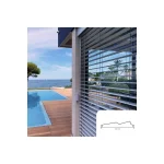 Brise Soleil Orientable 100% Occultant - Moteur Somfy iO - Lames alu en Z – Image 2