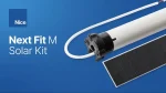 Kit solaire NICE 6nm - Moteur 6nm avec panneau solaire 4W et batterie 2500mAh – Image 3