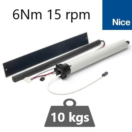 nice-motor-kit-solar-6nm Kit solaire NICE 6nm - Moteur 6nm avec panneau solaire 4W et batterie 2500mAh – Image 1