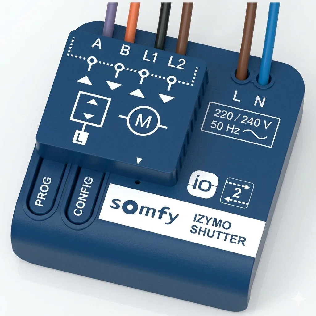 micro recepteur somfy izymo io volet roulant
