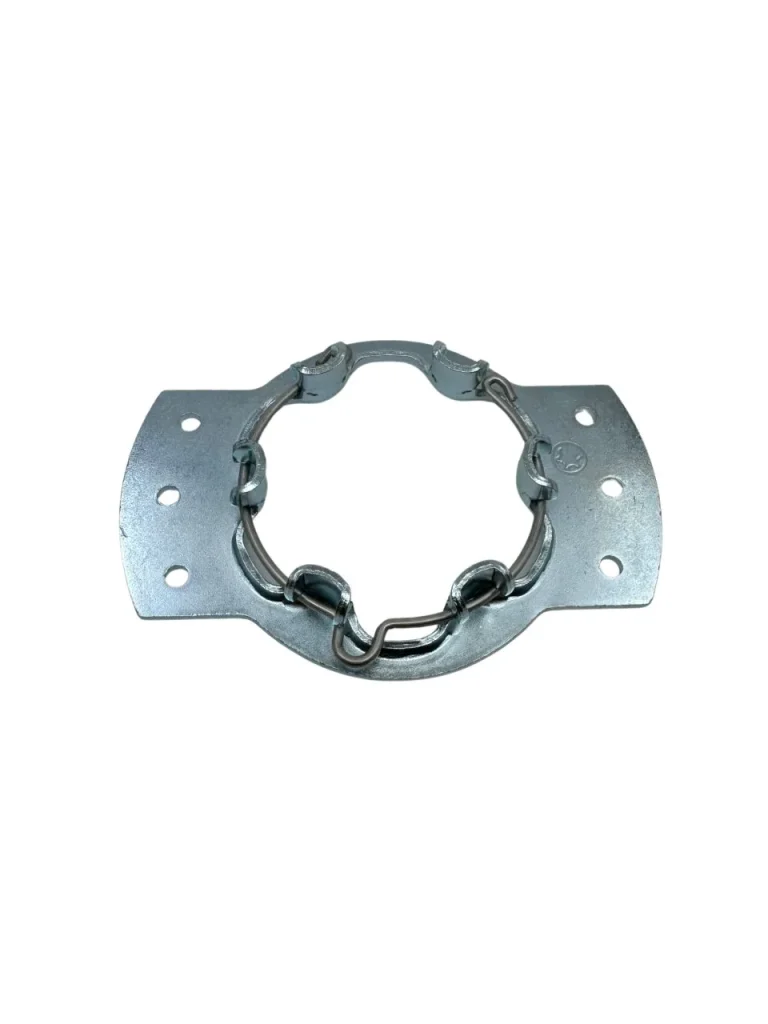 SUPPORT UNIVERSEL AVEC AILES EN ACIER ET ANNEAU