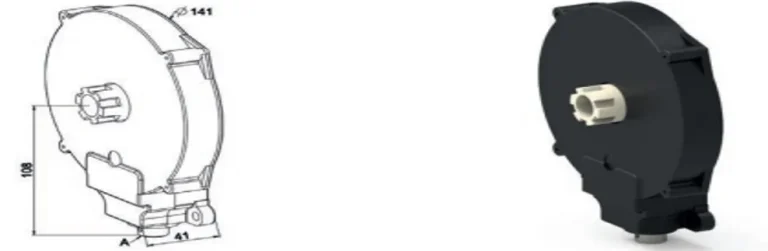 TREUIL CONIPACT 6P7 MONTAGE A DROITE+VIS