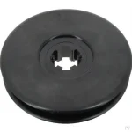 poulie crabot dia 125mm coffre 150 zf