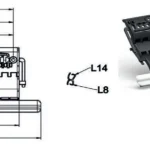 VERROU OCTOCLICK 2 MAILLONS 8/14MM +FIL