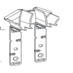 PAIRE DE TULIPES TRADI TUNNEL 9MM